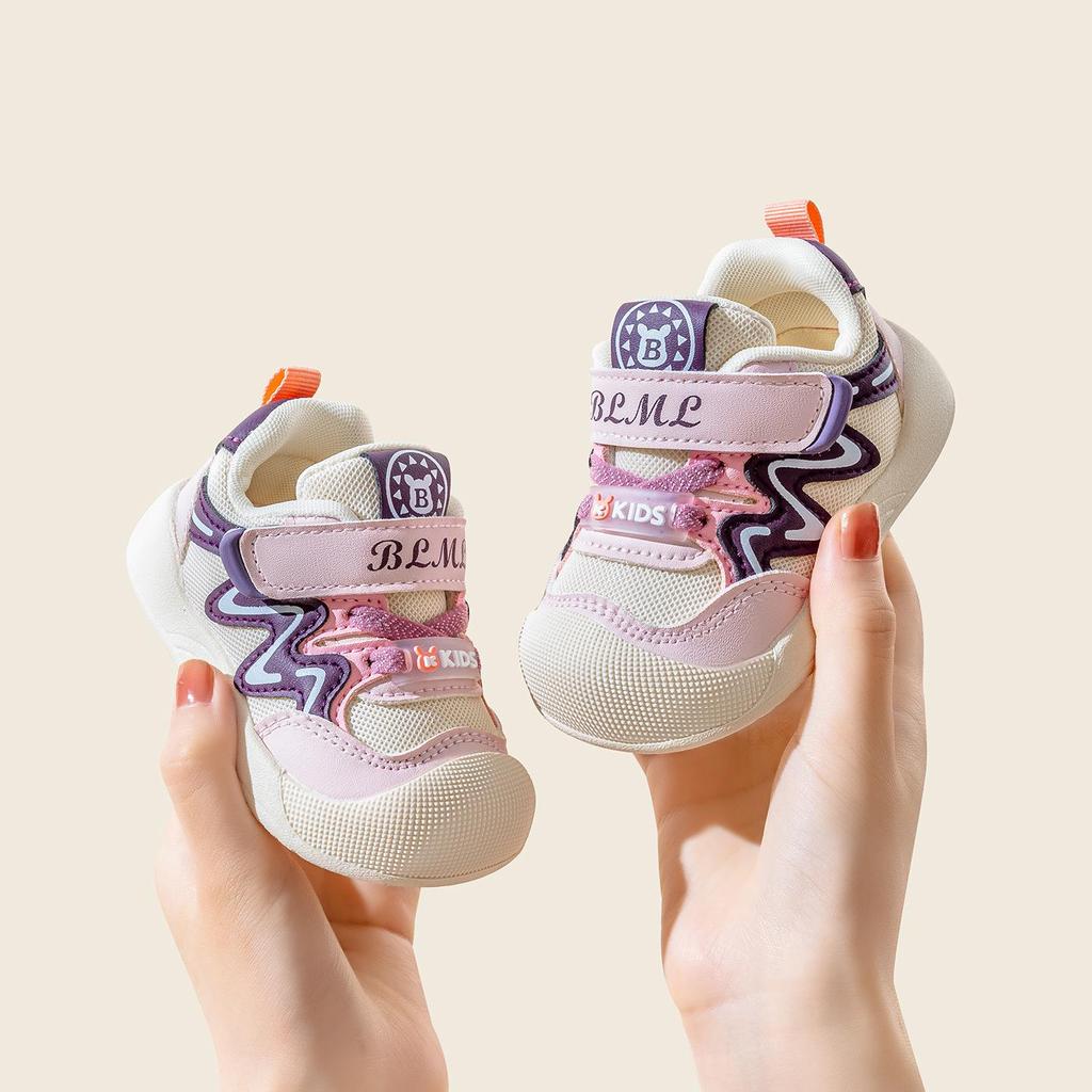 Spring 2026 Baby Girl & Boy Non-slip Mesh Walker Shoes