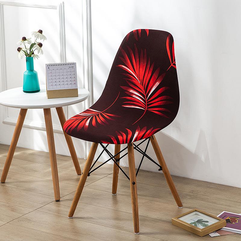 1 шт. Роскошный эластичный волокнистый чехол для стула Eames, противообрастающий съемный чехол для стула для свадьбы, столовой