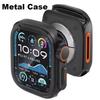 Металлический чехол для Apple Watch Series 10 46 мм 42 мм Чехол-протектор Рамка-бампер для IWatch Ultra 2 10 9 8 7 6 5 Преобразовать в Ultra