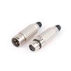 Connector 3pin XLR Female Adapter 3pin Xlr Male Microphone Balance Cable Plug XLR Connector Plug