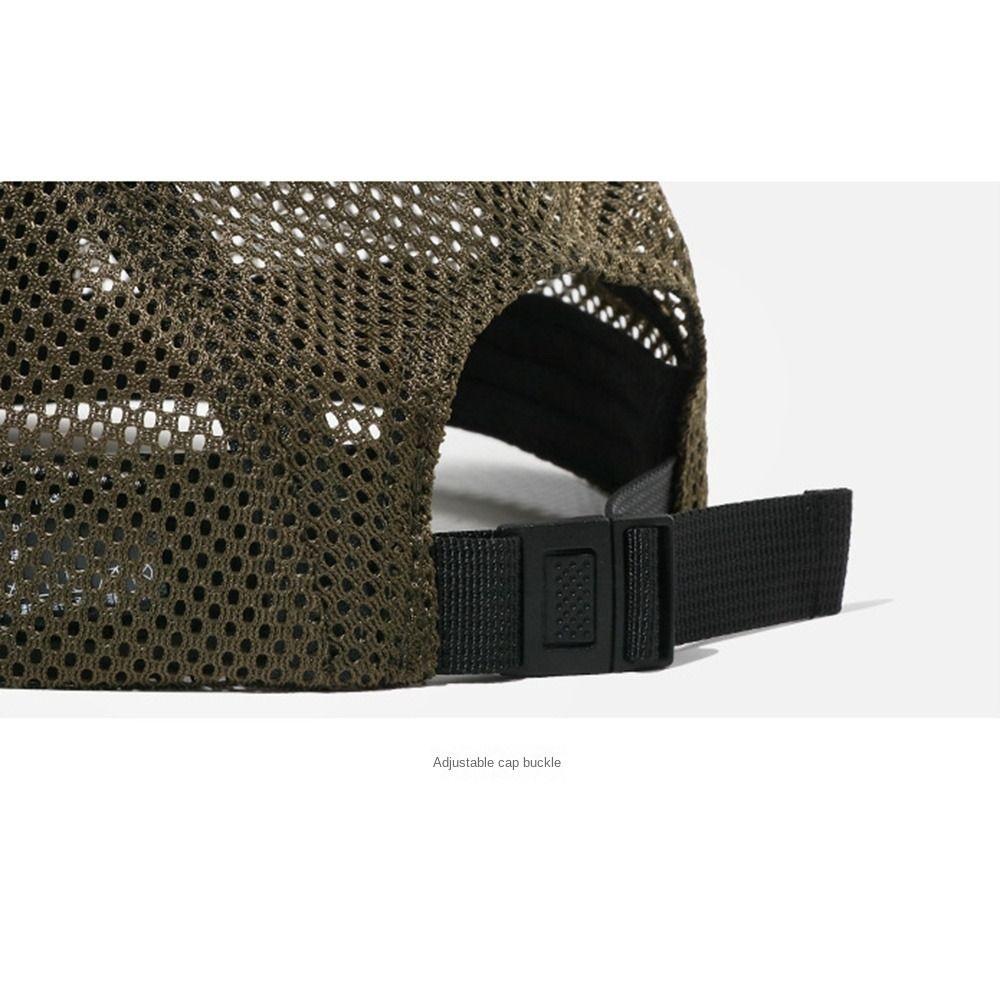 Бейсболки из полой сетки, быстросохнущие спортивные сетчатые кепки, солнцезащитные кепки, мужские кепки для рыбалки, для бега