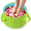 Portable Outdoor Travel Foldable Folding Camping Washbasin Basin Bucket Bowl Sink Washing Bag Water Bucket Massage Foot
