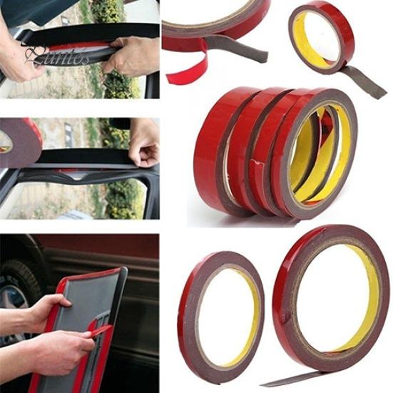 2шт профессиональная авто клейкая лента двухсторонние автомобильные наклейки