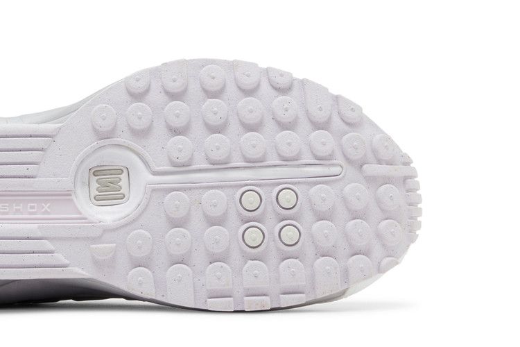 Nike Shox R4 White Metallic Platinum Barely Grape (Women's)