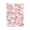 My Melody Knitted blanket Cute Cartoon Flannel Throw blanket Airplane Travel Personalised Ultra-Soft Warm Bedsprea,
