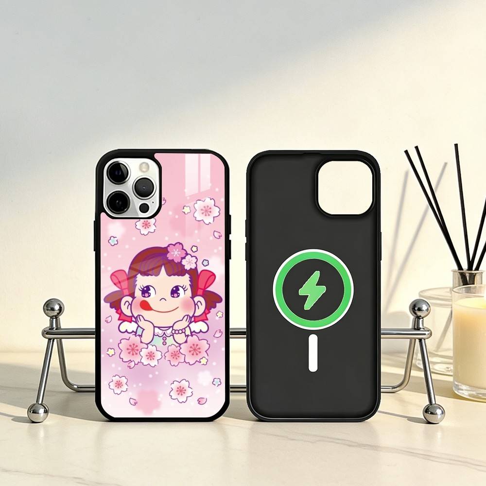 F-Fujiya-Milkys-Peko-C-Chan Phone Case For iPhone17,16,15,14,13,12,11 Plus,Pro Max Magnetic For Magsafe Wireless Charging