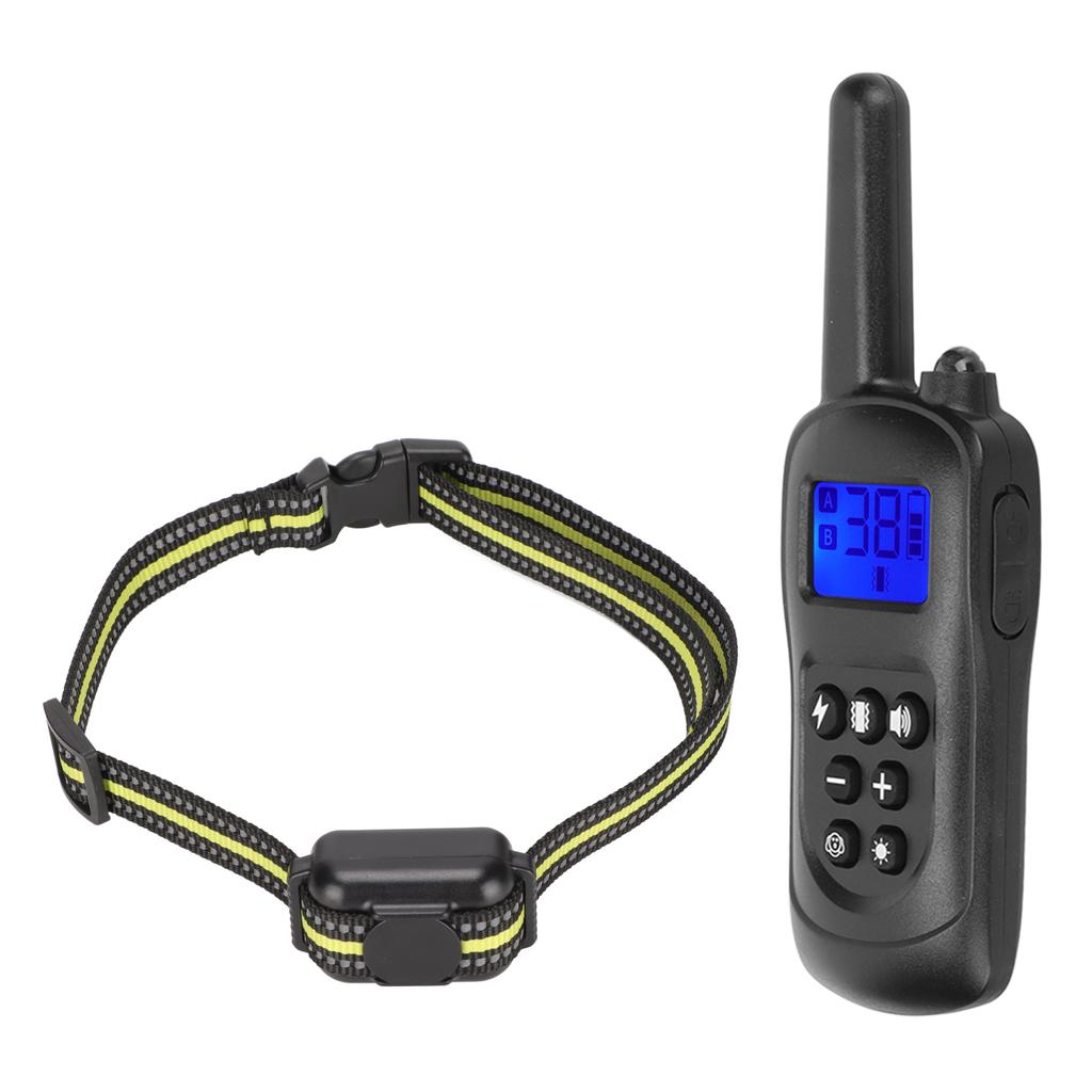 Dog Barking Collar Multifunction 4 Modes 99 Adjustment Levels Rechargeable Intelligent Recognition