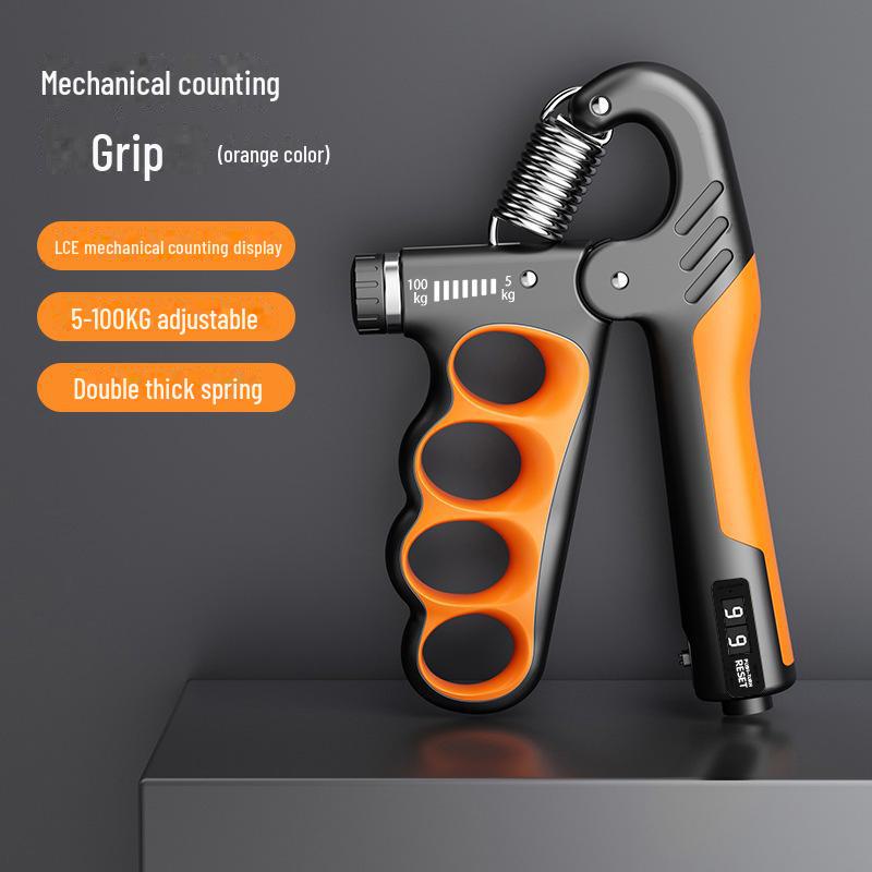 Регулируемый тренажер для укрепления хвата с электронным счетчиком для восстановления мышц и тренировки рук
