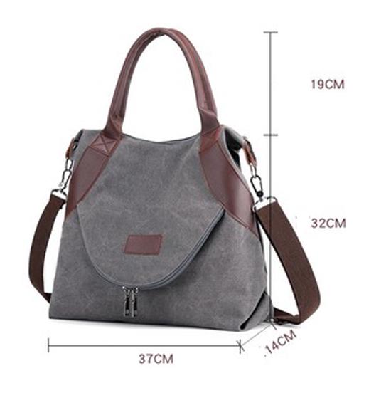 SCIONE Холщовая женская сумка, женская повседневная сумка-мессенджер, модная сумка через плечо Wild Tide, женская сумка