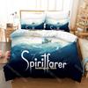3D-печатный постельный комплект Spiritfarer Game Farewell Edition для мальчиков и девочек Пододеяльник Размеры Twin Queen King Full Single Double
