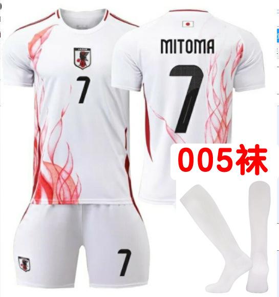 - Новый набор спортивной одежды для футбола Ronaldo 1 Messi, футболка Haaland Mbappe