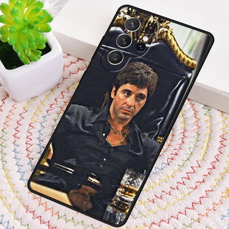 Человек со шрамом 1983 фильм Аль Пачино Чехол для телефона для Samsung Galaxy note 10 pro S26 S25 S24 S23 S22 Ultra Plus S21 FE S20