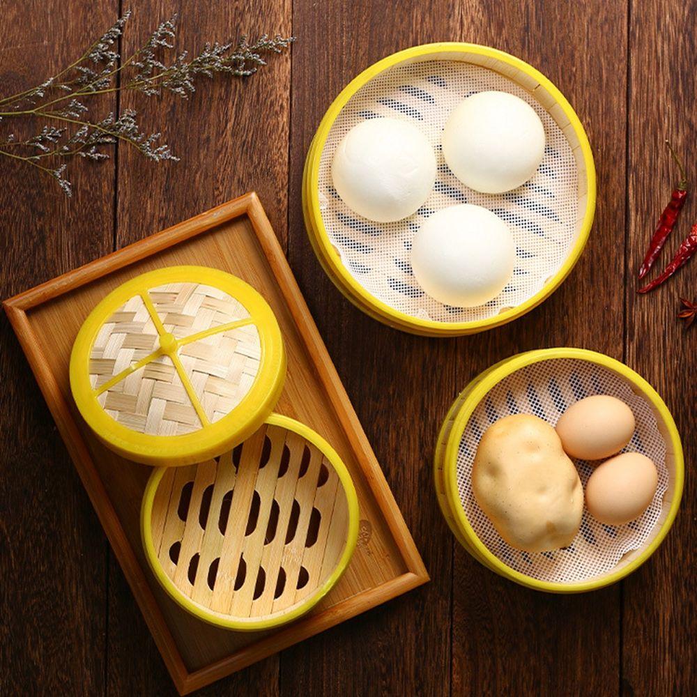 Food Chinese Food Making Handmade Dumpling Steamer Kitchen Cookware Bamboo Steamer Steamer Basket
