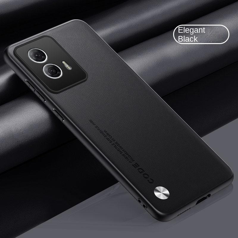 Чехол для Motorola Edge 50 Fusion, мягкая текстура веганской кожи, тонкий защитный задний чехол-крышка для корпуса телефона Motorola Edge 50fusion