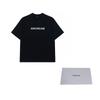 Balenciaga Футболка SS22 Свободный крой Унисекс Черный 612966TNVR21070