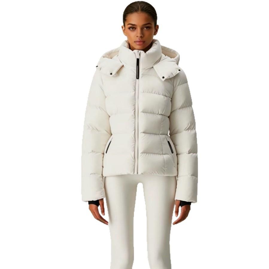 New Hooded Winter Small Warm Down Padded Clothes Women's Thickened Versatile Fashion Padded Jacket Tide
