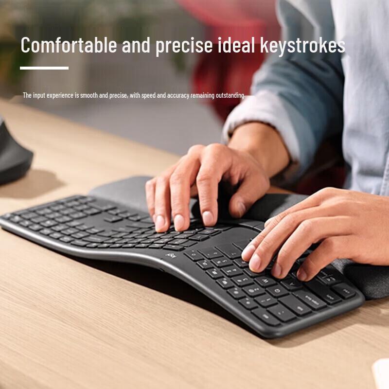 Logitech Беспроводная эргономичная разделенная клавиатура K860