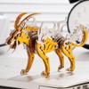 3d DIY подарок на день рождения для мальчиков и детей металлическая сборка робот головоломка Божественные звери игрушка модель творческое рукоделие