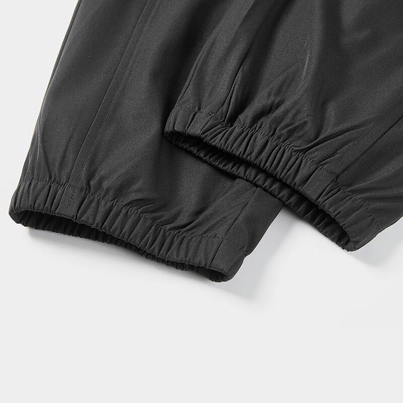 HLA Black Whale Men's Drawstring Jogger Pants