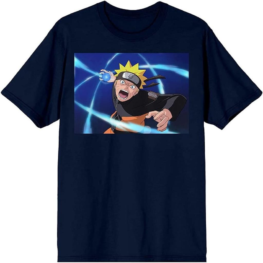 Мужская футболка Naruto Расенган Темно-синяя