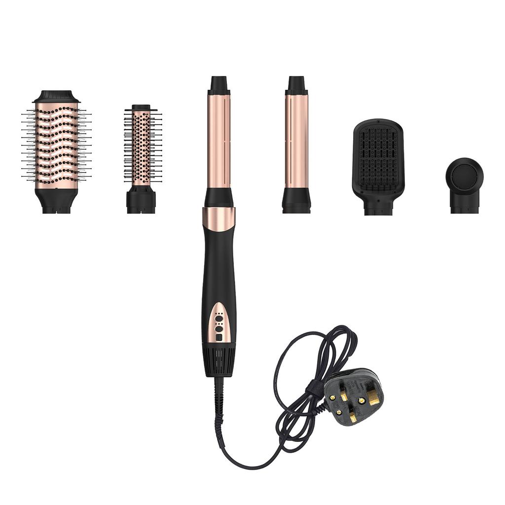 Высокоскоростной фен-щетка Professional 9 в 1 Hot Air Styler Портативный фен-щетка для дома и