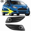 Для Ford Fiesta 2014-2018 Правая и Левая Сторона Бампера Противотуманные Фары Лампы с Комплектами Переключателей