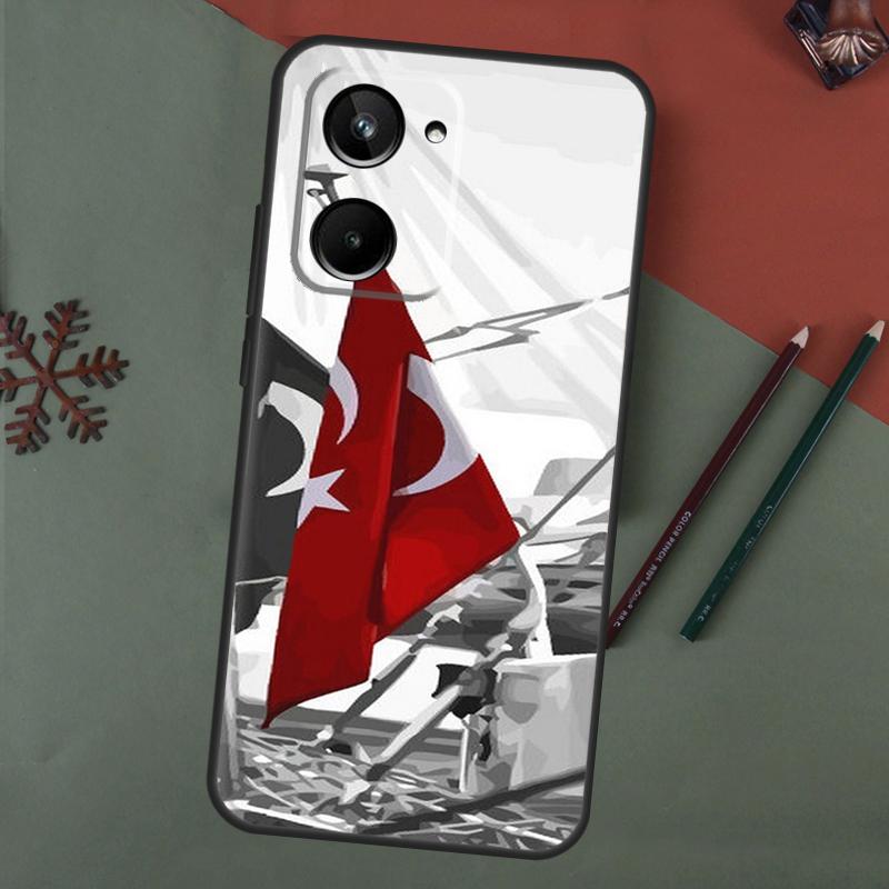 Turkey Flag Case For Realme 15 Pro GT7 GT6 C65 C67 C61 C53 C55 C51 C35 C63 C71 C75 11 12 13 14 Pro Plus