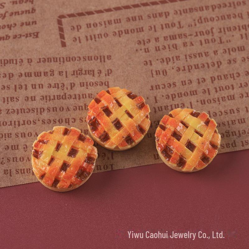 Имитация еды: Аксессуары из смолы для украшений в виде хлеба, торта, котенка, медведя, тоста и пончика