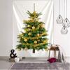 Christmas Tree Hanging Fabric Decoration Small Fresh Christmas Background Wall Blanket Wall Cloth Simple Tapestry Large Size