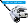 SF12 Connector Plug 2Pin to 9Pin Waterproof Aviation Socket Set for Professional Photography Equipment Cable Connector