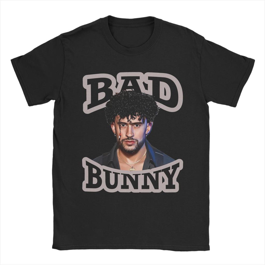 Unisex Mauvais Lapin Bad Bunny T Shirts  Cotton Tops Funny Short Sleeve Round Collar Tee Shirt Birthday Present TShirt