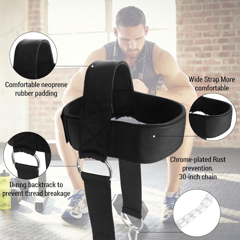 Регулируемый шейный ремень для тренировки шеи с широким мягким ремнем