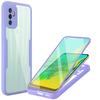 Для OPPO F19 360° Полная защита Чехол для телефона Для OPPO F19 Pro Plus Двусторонний Прозрачный Бампер Ударопрочная Крышка F19 Po Чехлы