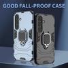 Чехол для Samsung Galaxy S24 S 24 Ultra Противоударный Чехол-подставка Магнитный Бронированный Чехол для Samsung S24 Plus S24Plus S24+ Чехлы для Телефона
