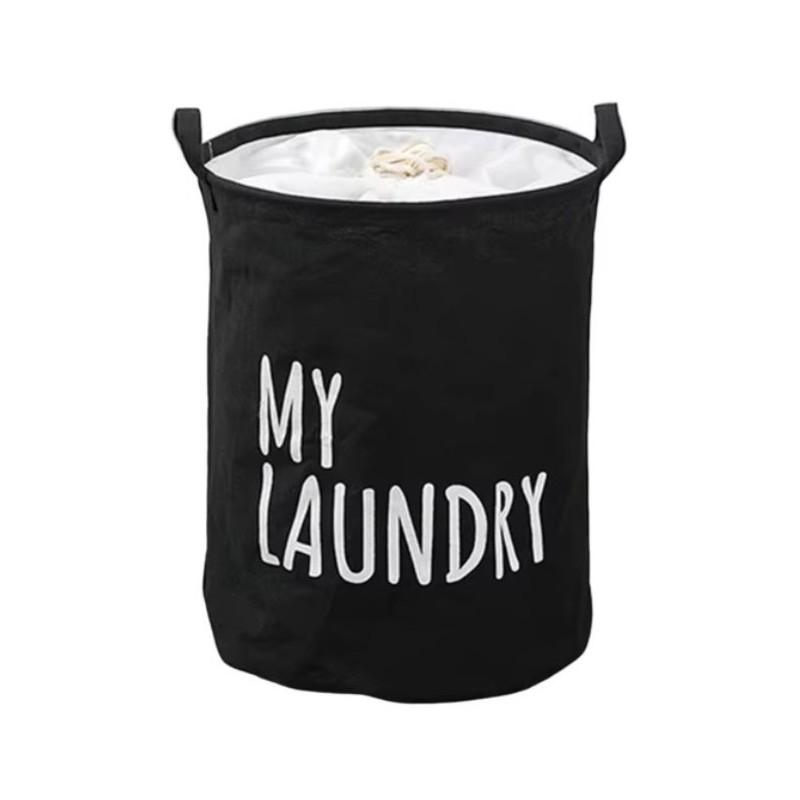 Organizer Toy Container Laundry Basket 40X50 Black Trunk