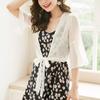 Women's Summer Chiffon Shrug: Lightweight, Versatile Cardigan for Sun Protection Over Sleeveless Dresses