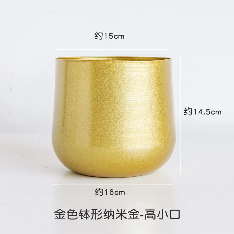 1 шт. цветочный горшок Macetas, горшок для цветов Macetero, прочный изысканный нежный контейнер-держатель для горшка для садового дома и дома