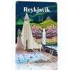 Travel to Iceland Personalized D Textured Metal Poster Wall Art Tinplate Sign for Home Decor Accessories Room Decoration Man