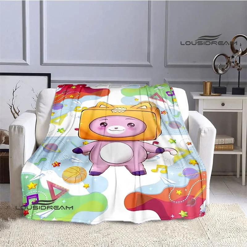 Lankybox Foxy Boxy милое одеяло теплое одеяло с фланцем мягкое и удобное одеяло домашнее дорожное одеяло подкладка для кровати подарок на день рождения