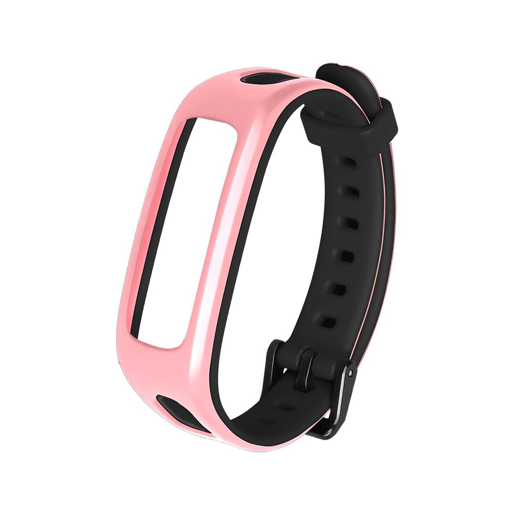 Dual Color Bracelet Colorful Soft Silicone Strap Watch Band Wrist Watchband Wristband