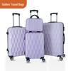 Универсальный набор чемоданов на колесиках из АБС-пластика: Ручная кладь чемоданы 12/20/24/28 дюймов
