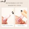 Monja Многофункциональная магнитная палочка для дизайна ногтей, съемный 3D-магнитный стержень «кошачий глаз» для УФ-гель-лака, мощный цилиндрический магнит, инструмент для маникюра своими руками
