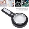 Ручная лупа 6X/15X для чтения, с подсветкой и 6 светодиодными лампами для пожилых людей