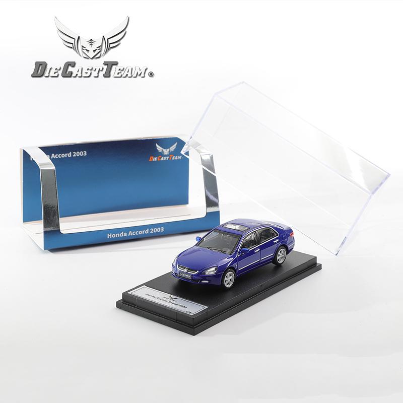 AAALZ1 DCT 1/64 Honda 7th Generation Accord Car Alloy Motor Vehicle Diecast Metal Model Kids Xmas Gift Toys for Boys