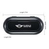 2025 For BMW MINI Car Glasses Case Holder Sun Visor Sunglasses Box Hanger Glasses Clip For MINI Cooper JCW Countryman R56 R58 R5