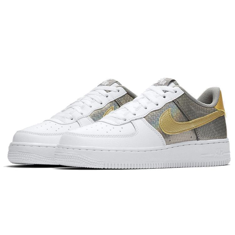 Nike Air Force 1 Low Dragon Scales White GS CI3910-100
