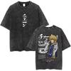 Hunter X Hunter Alluka Zoldyck Nanika Killua Zoldyck Anime T-shirt Graphic Harajuku Streetwear Unisex Cotton Short Sleeve Crew