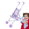 Kids Toy Doll Stroller Baby Walking Play Stroller Toy Pretend Doll Pram Dress Up Game Accessories for Home Easter Birthday New