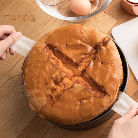 120 шт./пакет, круглая бумага для выпечки, инновационная форма для поддержания чистоты, легкая, полезная, удобная съемная круглая бумага для выпечки для кухни