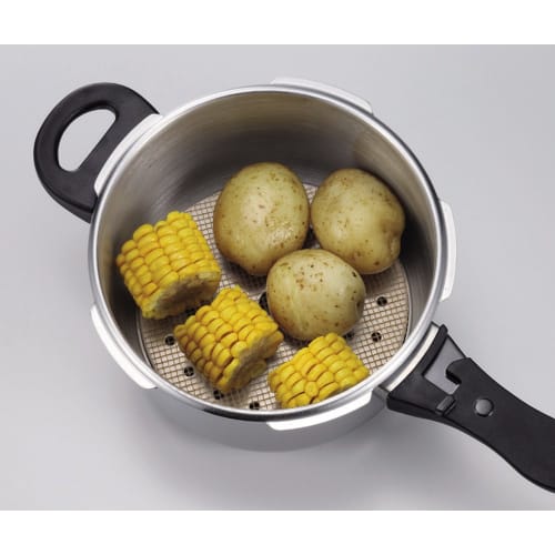 Pearl Metal Simmered and Steamed Mesh Sheet, 170mm, for Pressure Cookers, H-5093